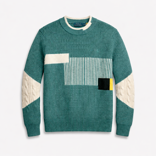 COLOUR-BLOCK ELITE ESSENTIAL PULLOVER