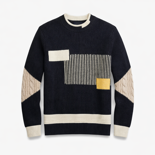 COLOUR-BLOCK ELITE ESSENTIAL PULLOVER