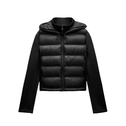 Men’s Black Hooded Puffer Jacket