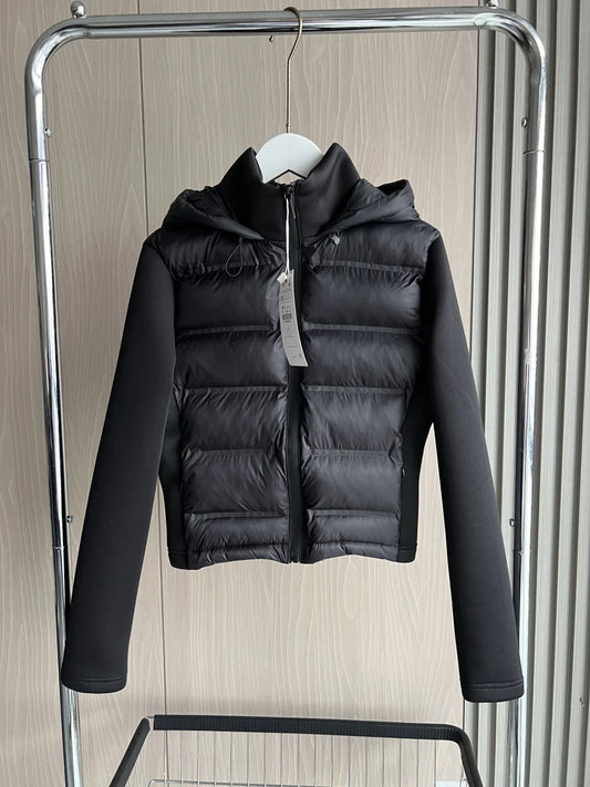 Men’s Black Hooded Puffer Jacket